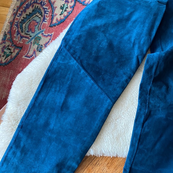 DANIER Vintage High Waisted Suede Pants - Picture 8 of 14